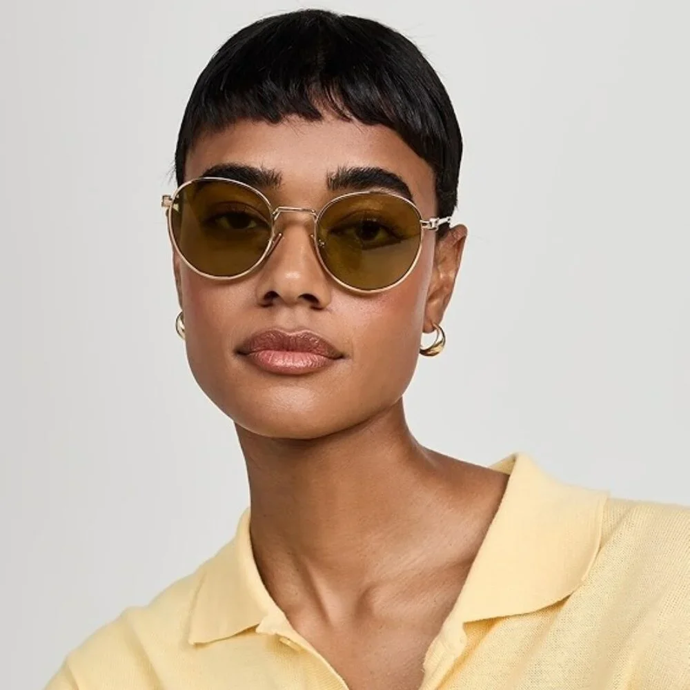 miu miu イエロー Vネック タンクトップ Miu Miu（ミュウミュウ）ウィメンズ ノースリーブ＆タンクトップ